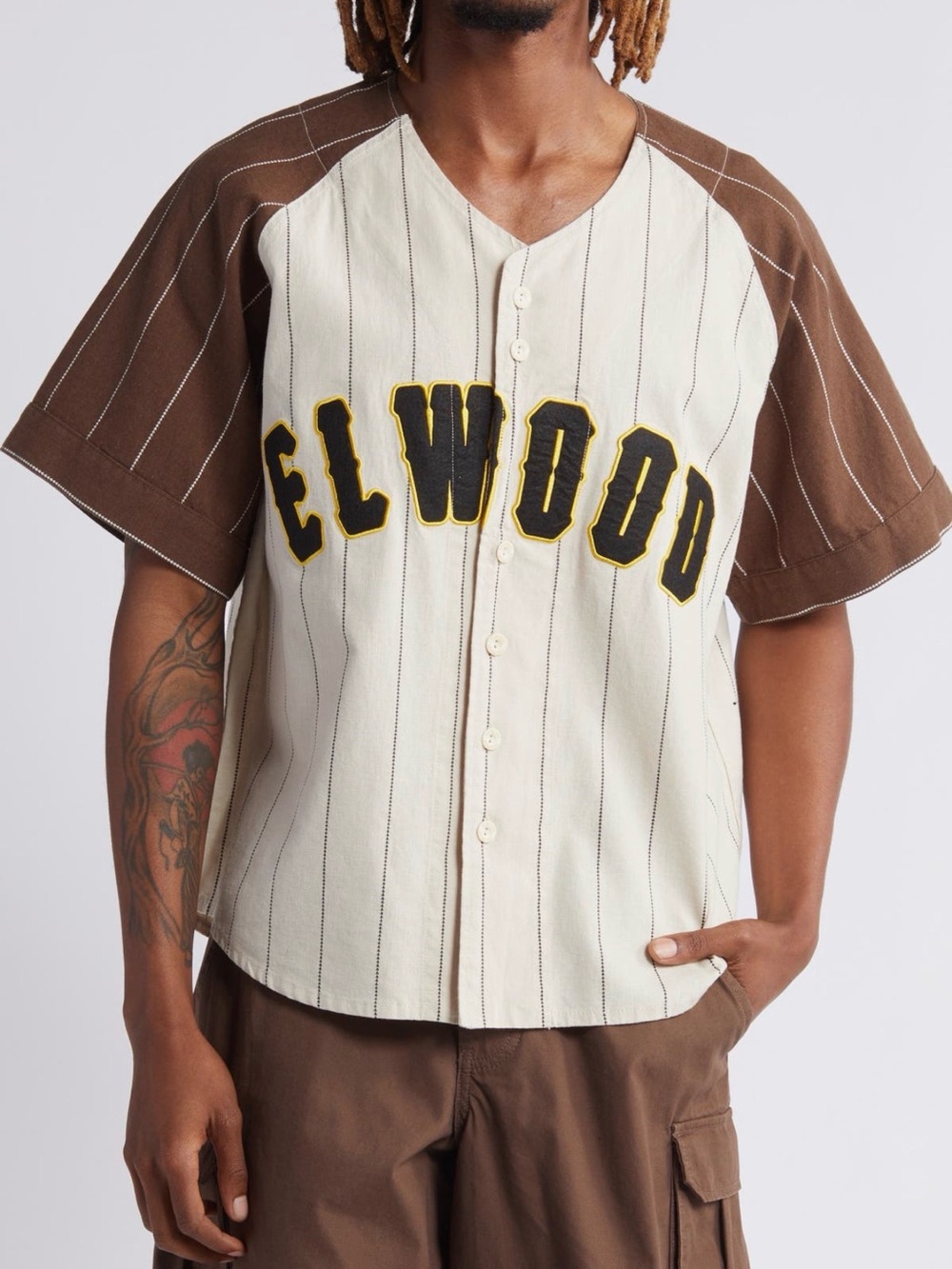 Elwood Baseball Jersey, Size: L - Picture 2 of 5